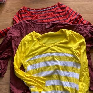 Garnet hill 3/4 sleeve tees